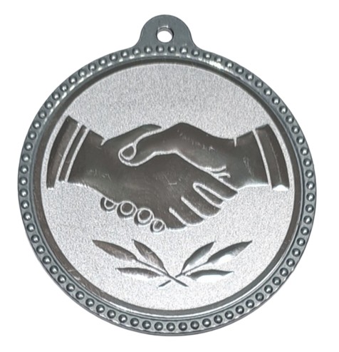 E 202 Medaille Zilver Ø 55 mm LAATSTE OP=OP!!